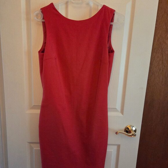 Zara Dresses & Skirts - Zara Basic Fire Red Cocktail Dress - Open Back